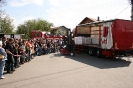 LKW mit Stapler
