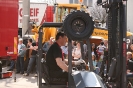 LKW mit Stapler